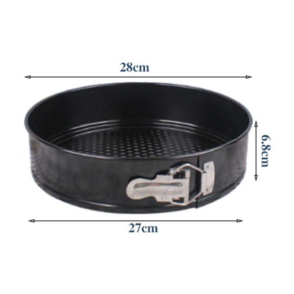 Non-Stick Round Carbon Steel Springform Cake Pan - For Chiffon Cake