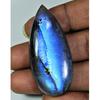 22X49X08MM натуральный павлиново-голубой лабрадорит грушевидный кабошон россыпью драгоценный камень BK-45