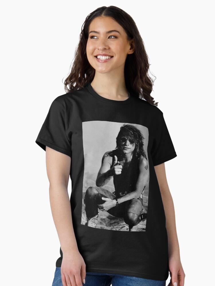 Guns N' Roses Bon Bon Jovi Must be At least 34 of the Way There By Now Classic T-Shirt