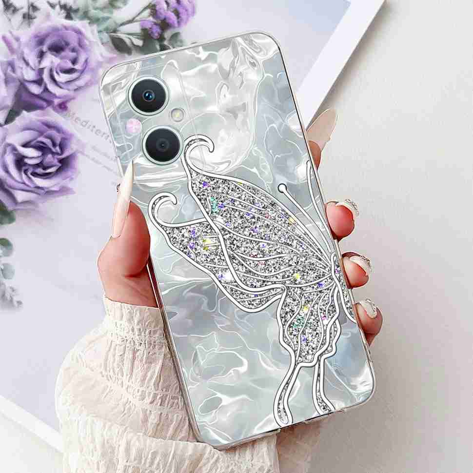 Для Oppo A96 5G 6.43" PFUM10 Чехол PHA120 Роскошный Любовь Милый Кот ТПУ Мягкий Силиконовый Чехол Для Oppo Reno7 Z 5G CPH2343 Корпус Телефона