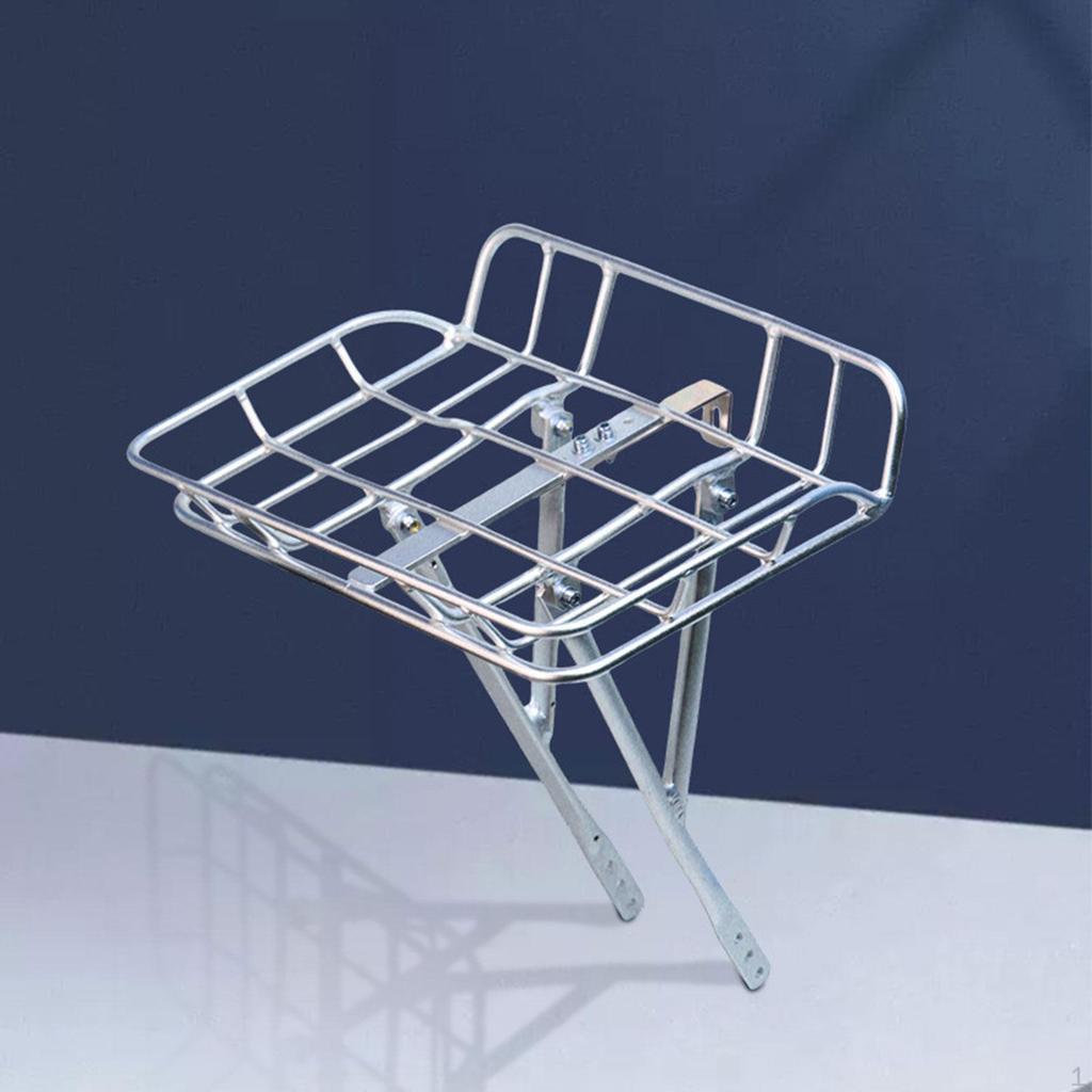 Front Cargo Rack Basket Easy to Install Durability Women Men Carrier Accessories Sturdy Sundries