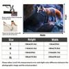 1pc Enchanting Fox in Crystal Cave Wall Tapestry  Vibrant Polyester Fabric Ideal for Home  Office Decor Perfect for Birthday