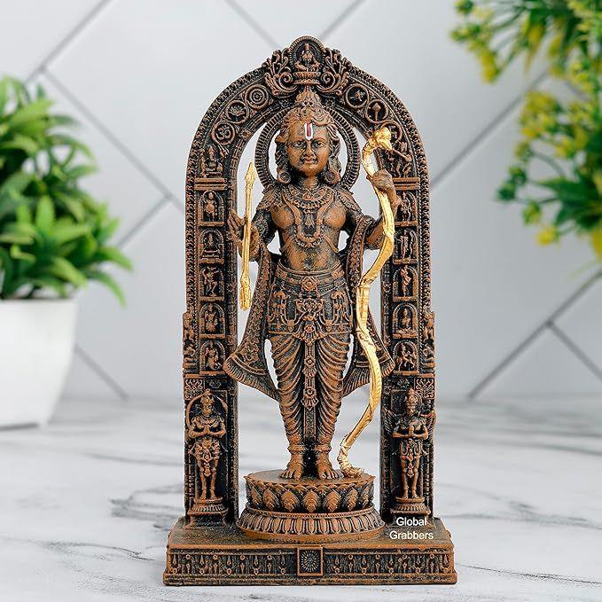 Рам Лалла Айодхья Идол Статуя Фигурка Мурти для Домашнего Декора Украшение Подарочные Изделия Аксессуары для Приборной Панели автомобиля