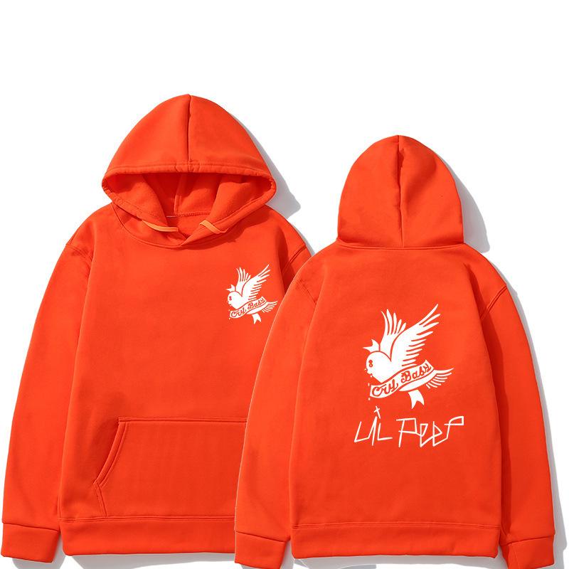 Унисекс худи в уличном стиле Lil Peep