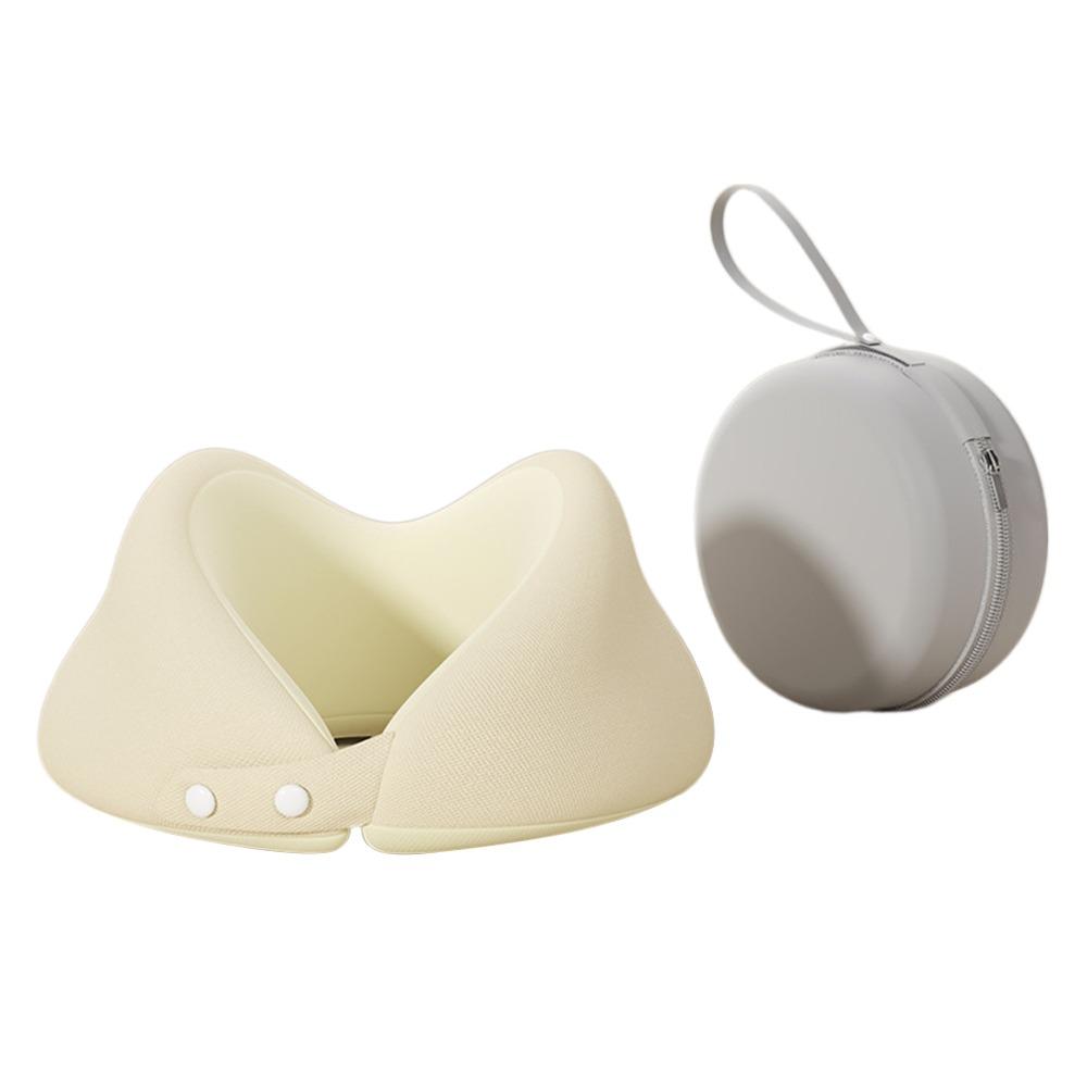 Slow Rebound U-Shaped Neck Pillow Machine-Washable Cover Portable Design Travel Neck Pillow With EVA case Soft Material