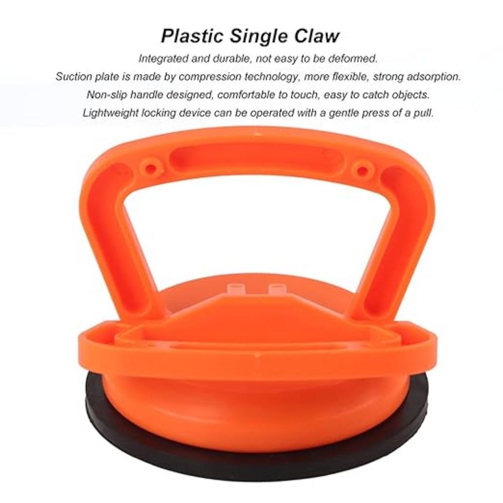 1PC 50kg/110.2lbs Glass Sucker Vacuum Strong Suction Cup, Glass Lifter Puller, Single Claws, for Floor Ceramic Tiles, Construction, Dent Removal Tools