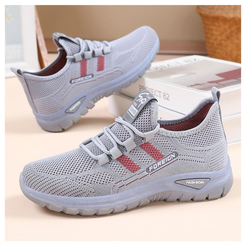 Women's Summer New Outdoor Breathable Mesh Shoes Fashion Casual Shoes Women's Shoes Low Cut Women's Sports Single Shoes