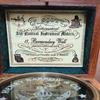 Maritime Brass Sextant Nautical British Army Pocket Box Sextant with Wood Box by Henry Barrow, Co London