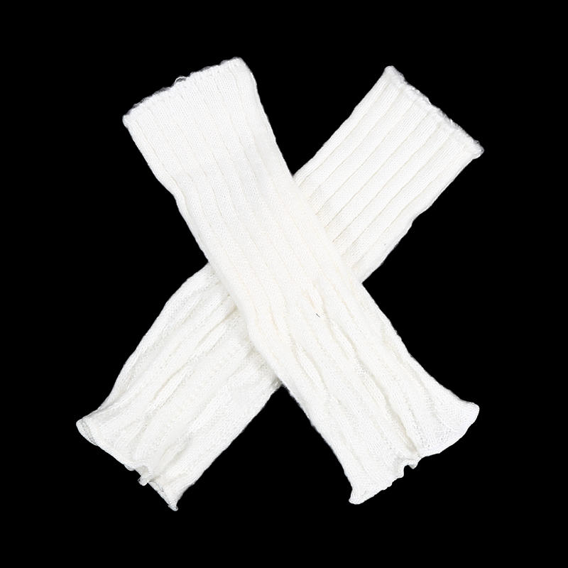 Гетры Женские Зимние Вязаные Толстые Теплые Узор Конопли Крючком Вязаные Y2K Лолита Милые Новые Модные Чулки Носок