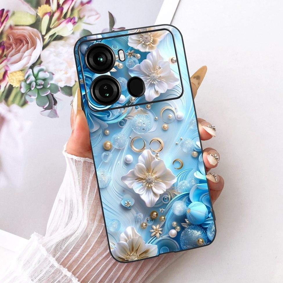 Чехол для ITEL P40 Чехол P662L Силиконовый Милый Кот Модный Забавный Расписной Funda Для P40 ITEL P 40 Корпус Телефона