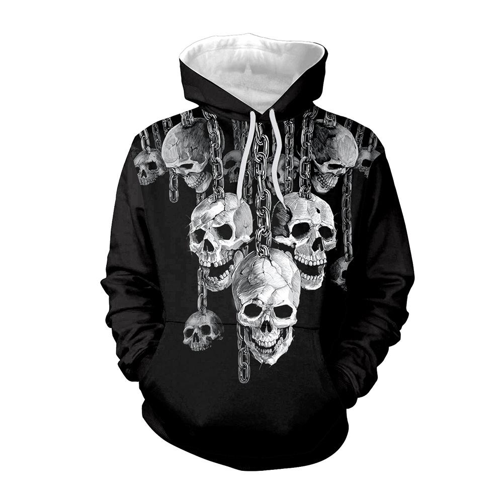 Осень и зима новый мультяшный мультяшный цифровая печать свитер на Хэллоуин