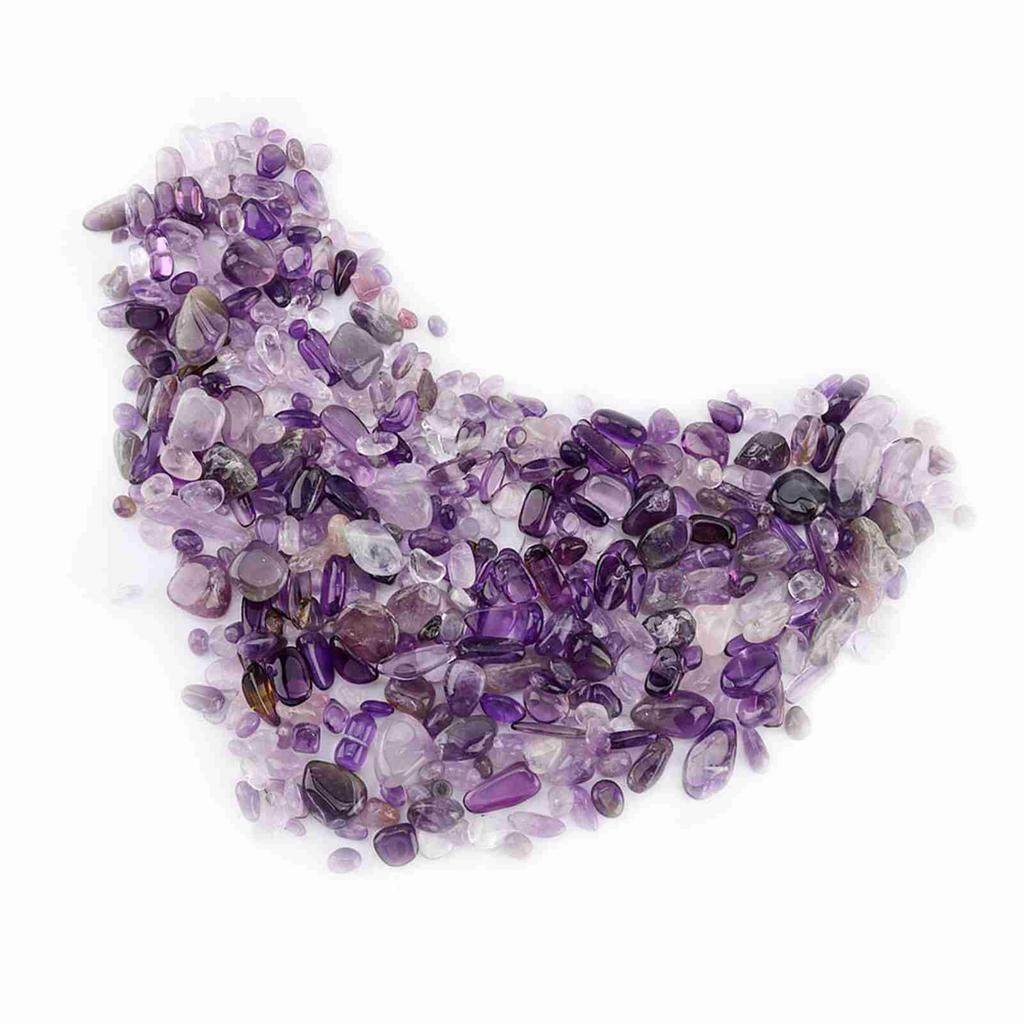 Tumbled Stone Chips Crushed Natural Crystal Quartz Pieces