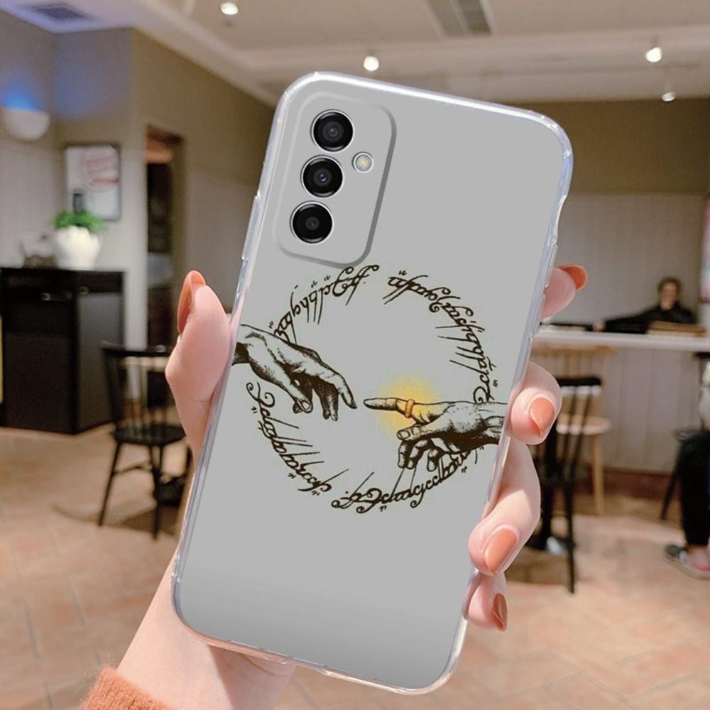 Чехол для телефона L-Lord Movie Of the R-Ring Силиконовый Для Samsung S30, S23, 21, 22, 20 Ultra, FE lite, S10, 9, PIus Note20ultra Прозрачный