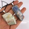 Natural Cyanite Rough Stone Pendant Necklace Blue Quartz Stone Jewelry Necklace Gift Energy Stone