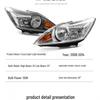 Ford Focus Классические модели (09/10/11/13) Оригинальная фара в сборе