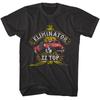 ZZ Top Eliminator Deco Car Мужская футболка Гараж Альбом Рок-группа Концертный тур