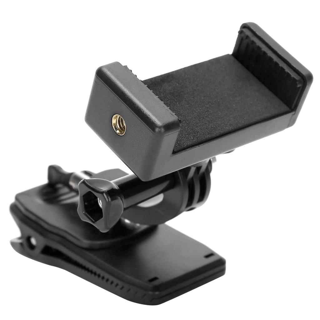 Универсальный рюкзак для мобильного телефона, фиксированное крепление, вращающийся на 360 градусов держатель-клипса для рюкзака для телефона