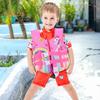 Toddler Swim Vest Life Jacket Floaties for Toddlers Flotation Swimsuit with Adjustable Safety Strap Buoyant Swimwear for 2-10 Year Old