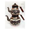 Медный набор чайников королевского размера