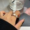 Элегантное регулируемое кольцо в форме капли воды для женщин - Легкая роскошь и модный аксессуар на указательный палец
