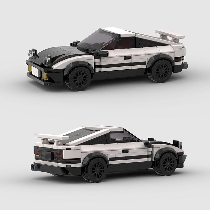 Moc City Speed Car Rally Sport Vehicle Racer ae86 M8 Модель Строительные блоки R34 Гоночный Супер Техника Кирпич Рождественский подарок