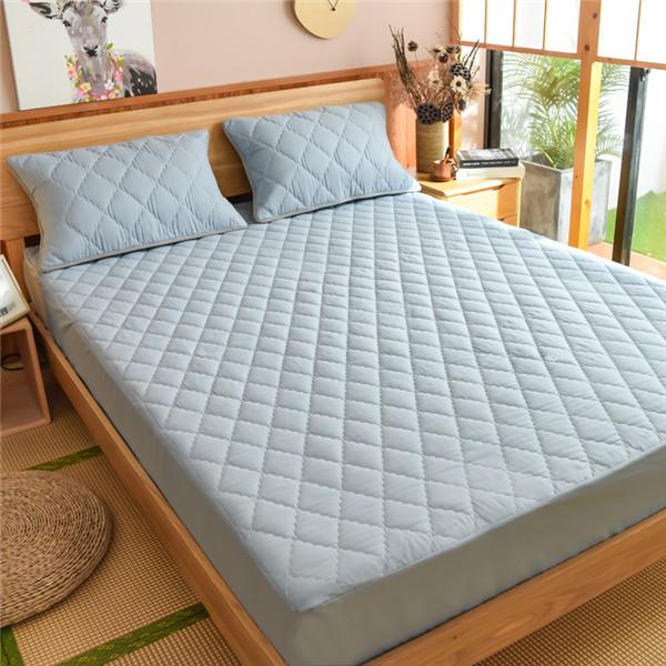 Водонепроницаемый чехол на кровать, стеганый наматрасник с тиснением, водонепроницаемая простыня, защита от клещей, наматрасник, покрывало (Нет наволочки)