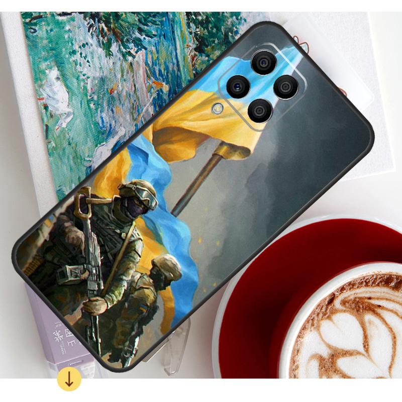 Ukraine Flag Case For Samsung Galaxy M20 M31 M16 M36 M56 M33 M53 M13 M12 M32 M52 M15 M55 M14 M35 M34 M54