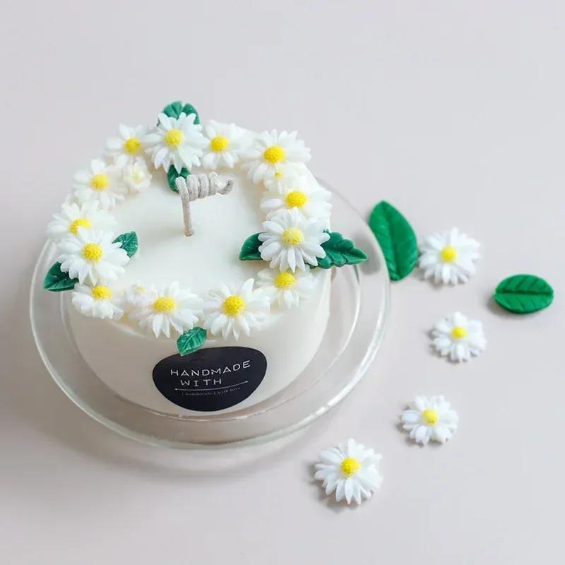 DIY Multi Styles Mini Flower Silicone Mold Fondant Craft Chocolate Сахарный торт Украшения Инструмент Выпечка Изготовление полимерной глины