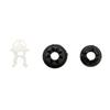 3pcs/Set Clip 91503SS0003 Accessories Black+White Hood Support Prop