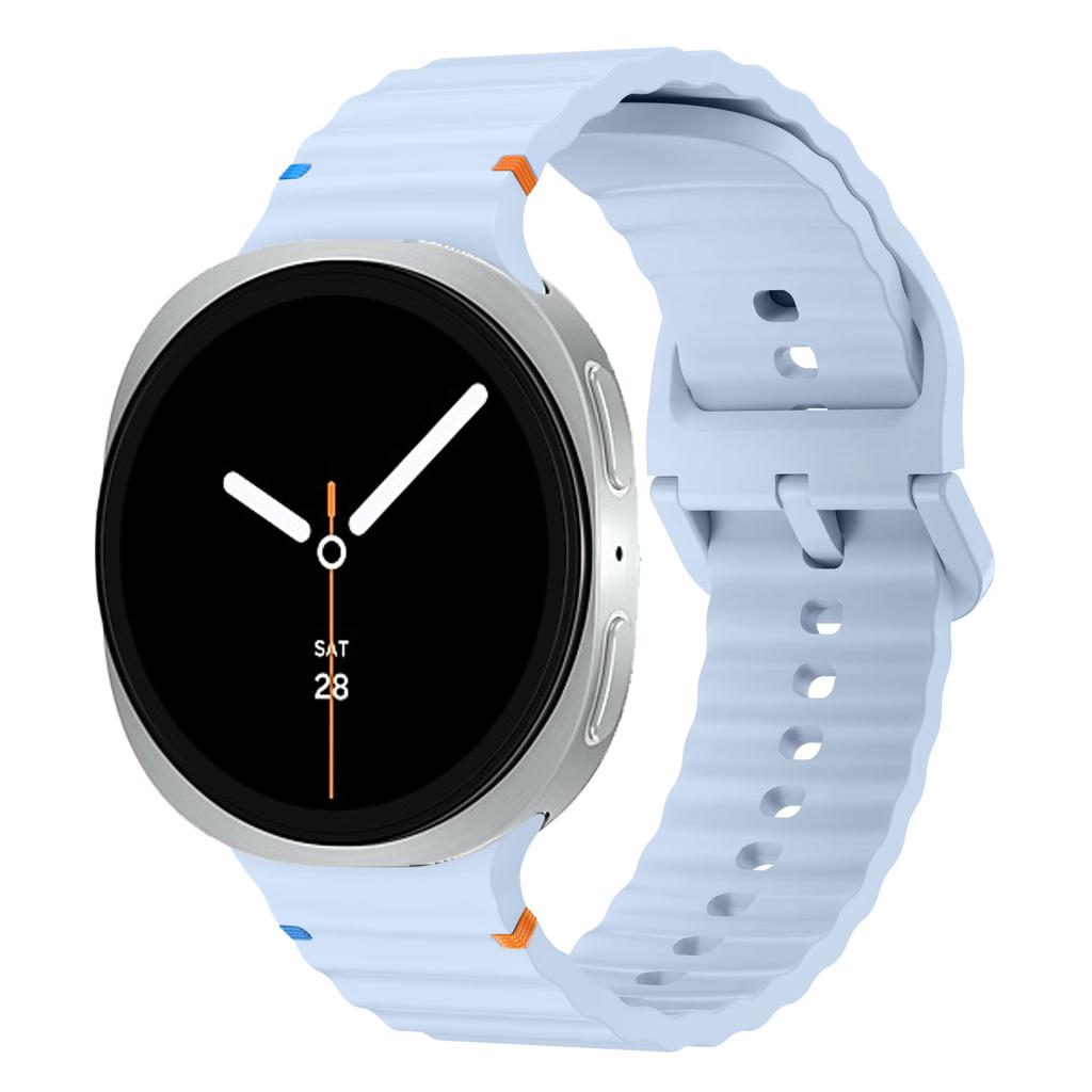 Для Samsung Galaxy watch 8 Ремешок 44мм 40мм 46мм Умный Оригинальный Силиконовый Спортивный Наручный Браслет Correa Galaxy watch 8 classic Ремешок