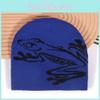 Knitted Frog Pattern Thermal Hat For Women And Men Winter Outdoor Wear