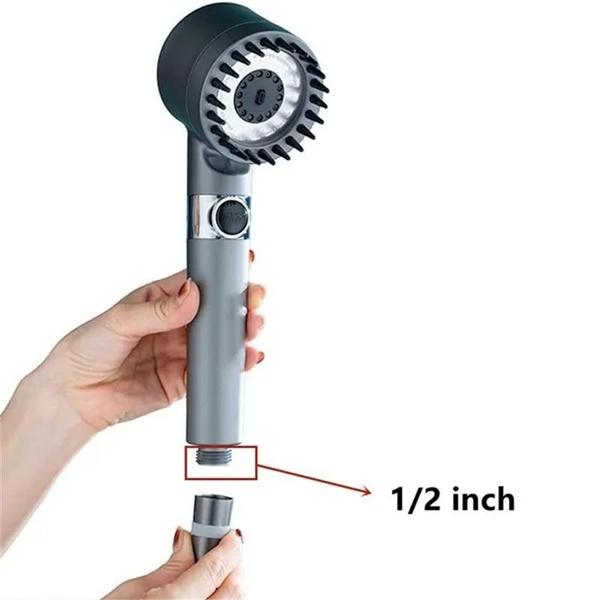 3 режима насадки для душа, насадка для душа высокого давления, портативный фильтр, кран для дождя, кран для ванной комнаты, дома, инновационные аксессуары