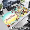 Cuphead Personalized Large Mouse Pad Custom Name Text Extended Desk Mat Gaming Mousepad
