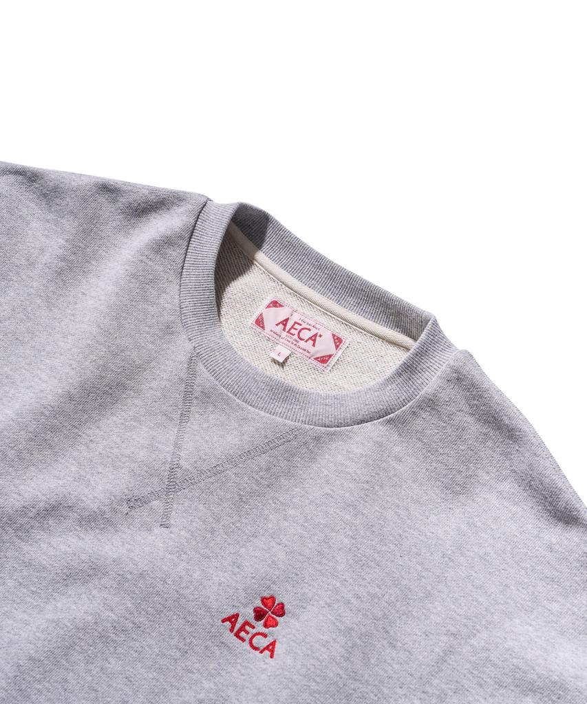 AECA Everyday Aeca Clover Sweat Shirts-Grey