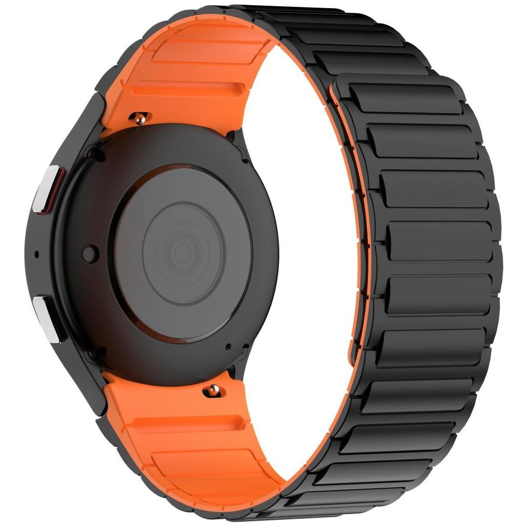 Силиконовый ремешок без зазора для Samsung Galaxy Watch 7 6 5 4 FE 40/44 мм 5 Pro Магнитный ремешок для Galaxy Watch 6 4 Classic 47 мм46 мм Ремень
