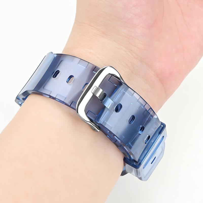 Ремешок для часов из смолы + чехол для Casio G-Shock DW-5600/5000/5030/5025 GW-M5610/M5600 G-5600 GLX-5600 Браслет Аксессуары