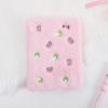 Unique Plush Embroidered Notebook Cute Plush Notepad Creative Personalized Notepad  Girls
