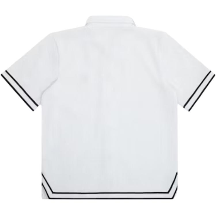 Nike Плиссированный баскетбольный топ с коротким рукавом Kobe Белый/Черный Мужские топы IB0020-100