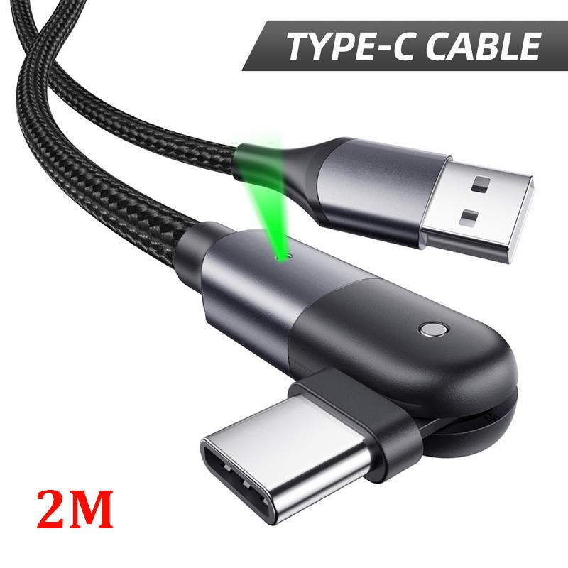 FONKEN Поворот на 180 градусов USB-кабель типа C 3A для быстрой зарядки Micro USB-кабель для зарядного устройства мобильного телефона для Samsung Galaxy Xiaomi Huawei аксессуары для мобильных телефонов