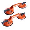 Glass Suction Cup, 4.7" 2 Pack 330 lbs Load Capacity, Vacuum Suction Cup with Aluminum Handle, Heavy Duty Industrial Suction Cup Lifter Tool for