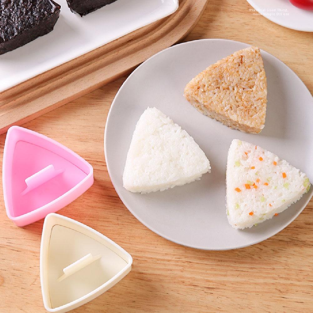 Форма для суши своими руками Онигири Рисовый шарик Пресс для еды Треугольная форма Аксессуары для дома Инструменты Maker Kitche A7G1