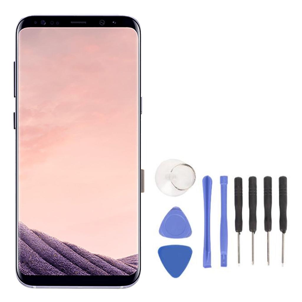 Замена экрана телефона 6,2 дюйма для Galaxy S8 Plus G955U G955F G955A Запчасти для ремонта тачскрина и дигитайзера