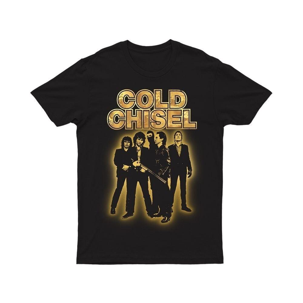 Cold Chisel — Cold Chisel Band Member T Shirt Black All Size KK157 Unisex T-Shirt
