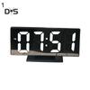 Dayuansheng цифровой светодиодный дисплей температуры повтор зеркало прикроватный будильник часы