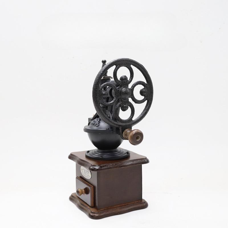 1 шт. Ретро Рокер Ручная Кофемолка Бытовая Кофемолка для Зерен Маленькая Ручная Кофемашина Помол Интегрированный