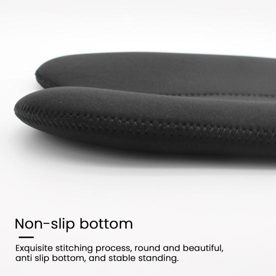 Yousheng Neoprene Double Wine Tote Bag Reusable Carrier Cooler for 2 Standard 750ml Bottles Wine Bottle Gift Bags for Travel Picnic Wedding