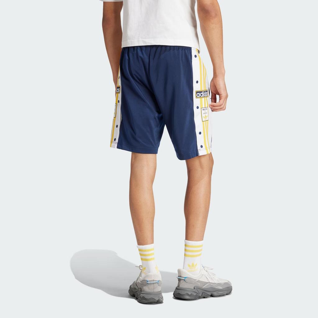 adidas Мужские шорты на кнопках Originals Adicolor Adibreak, темно-синие, IU2372