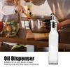 Cooking Oil Bottle Oil Container Oil Dispenser Glass and Spray Painted Plastic Oil Can Bottle for Soy Sauce Vinegar Cooking Wine