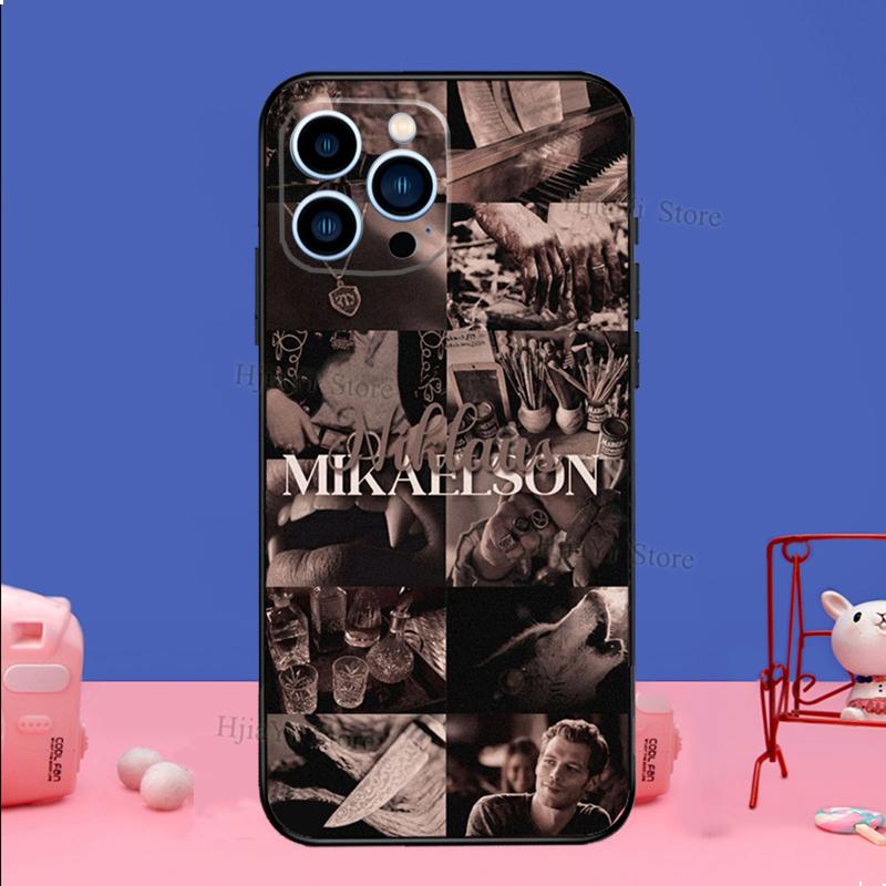 Клаус Майклсон Дневники Вампира Чехол для Телефона Для iPhone 16 15 11 12 13 14 Pro Max Mini X XS XR Plus SE2 Funda Coque Cover