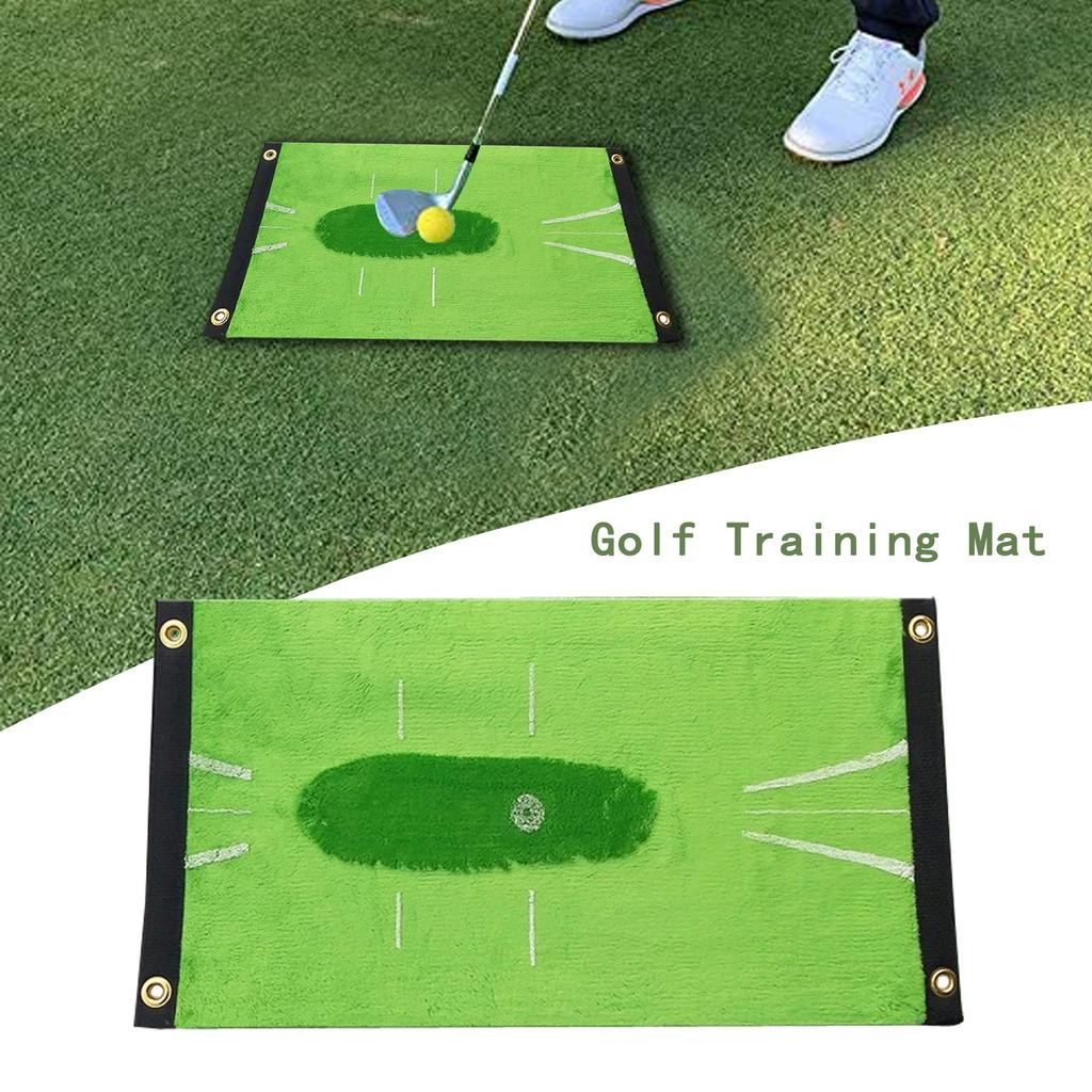 Golf Training Mat Swing Detection Batting Mini Golf Practice Training Aid Gam